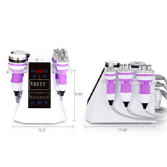 5in1 Three Pole RF Skin Tightening Vacuum 40K Cavitation Ultrasonic Celliute Slimming Spa Machine
