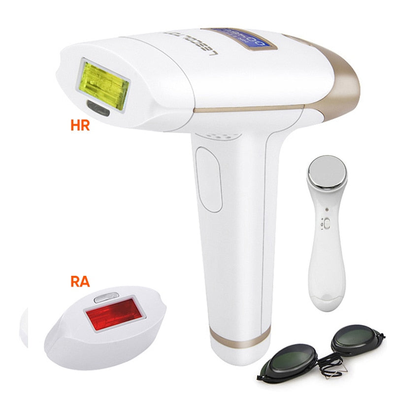 Depiladora IPL Lescolton 2 en 1 con pantalla LCD (modelo T-009i) 
