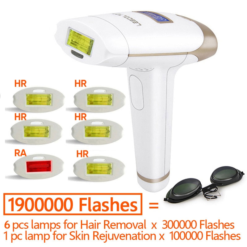 Depiladora IPL Lescolton 2 en 1 con pantalla LCD (modelo T-009i) 